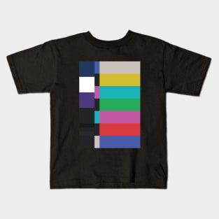 No Signal TV Test Pattern Color Bars Kids T-Shirt